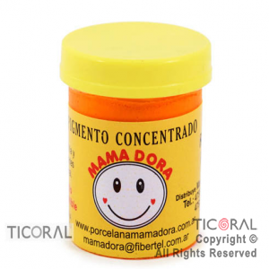 PIGMENTO CONCENTRADO P/PORCELANA FRIA NARANJA PERMANENTE X 15GR X 1